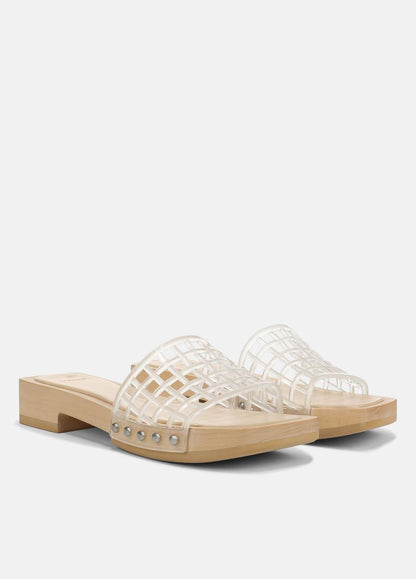 Barbara Jelly Slide Sandal in Sandals CLEAR | VINCE Women