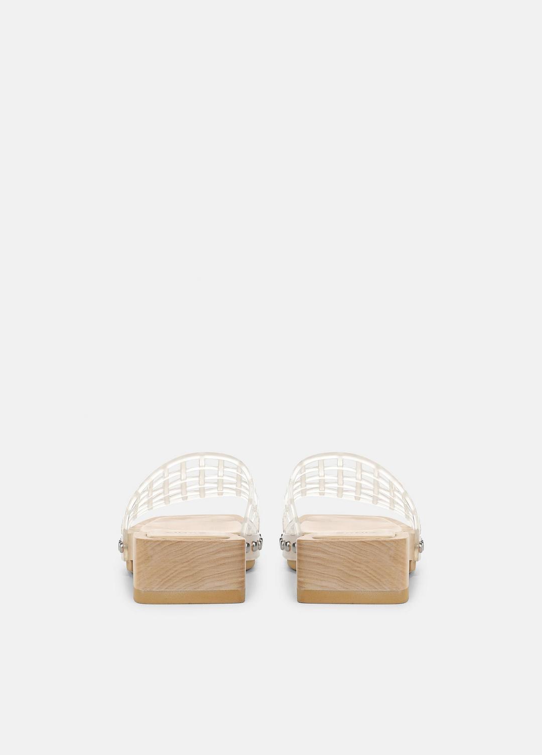 Barbara Jelly Slide Sandal in Sandals CLEAR | VINCE Women