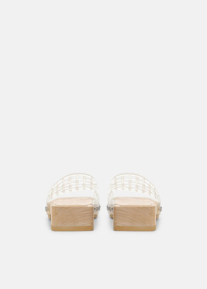 Barbara Jelly Slide Sandal in Sandals CLEAR | VINCE Women