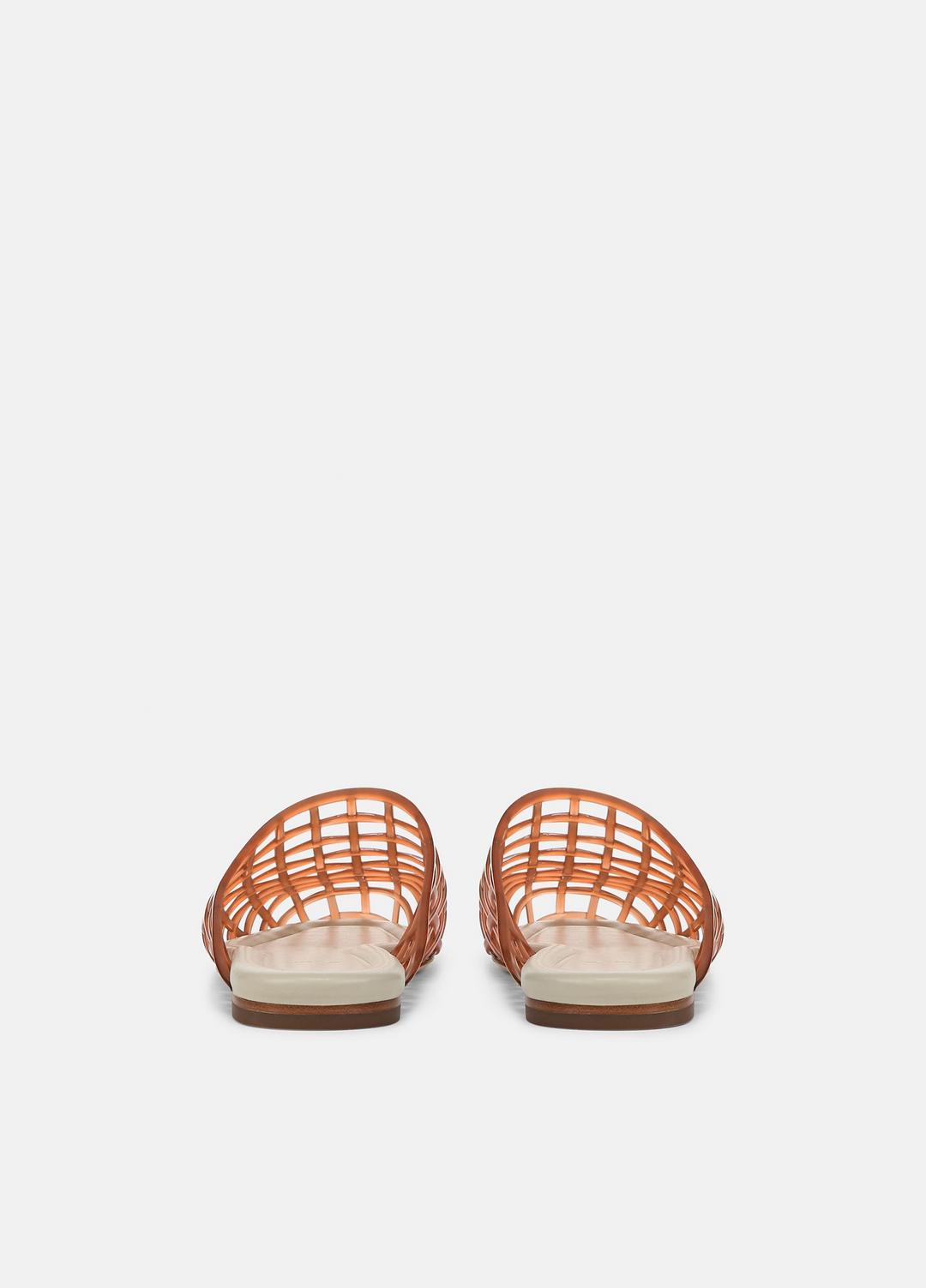 Barcelona Jelly Sandal in Sandals DARK AMBER | VINCE Women
