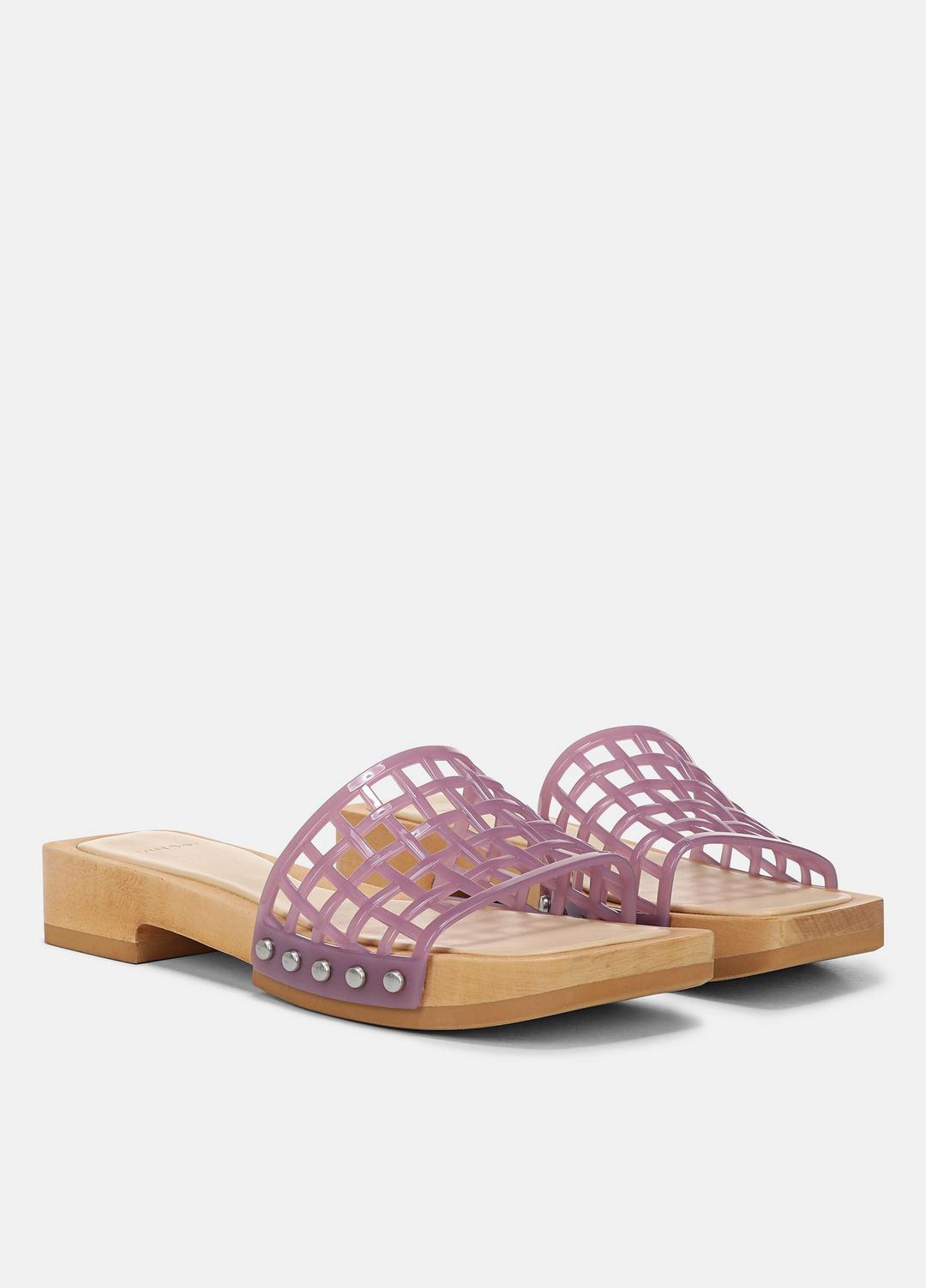 Barbara Jelly Slide Sandal in Sandals AMETHYST | VINCE Women