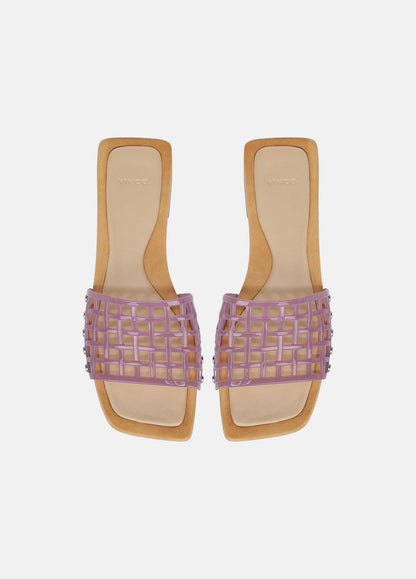 Barbara Jelly Slide Sandal in Sandals AMETHYST | VINCE Women