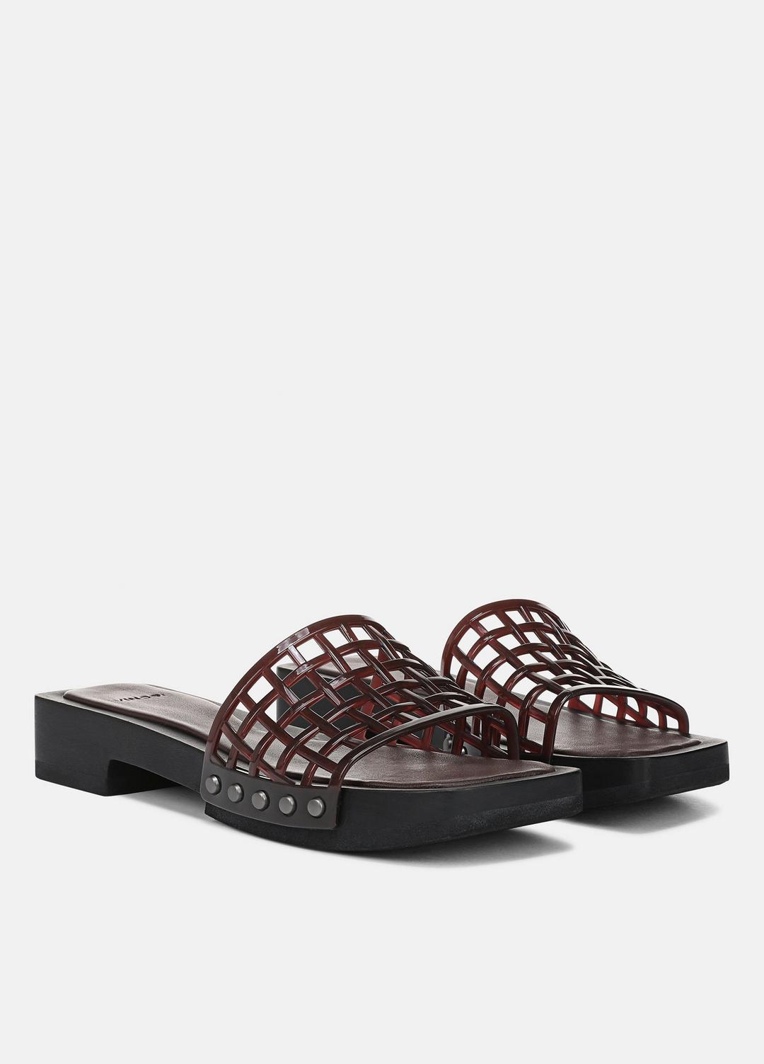 Barbara Jelly Slide Sandal in Sandals GANACHE | VINCE Women