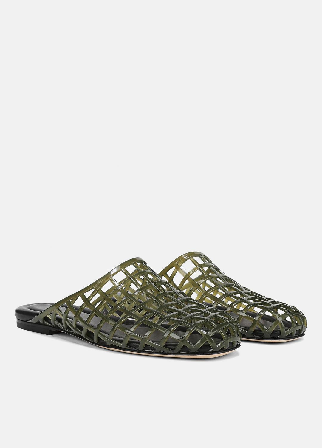 Barcelona Jelly Sandal in Sandals CHIVE | VINCE Women