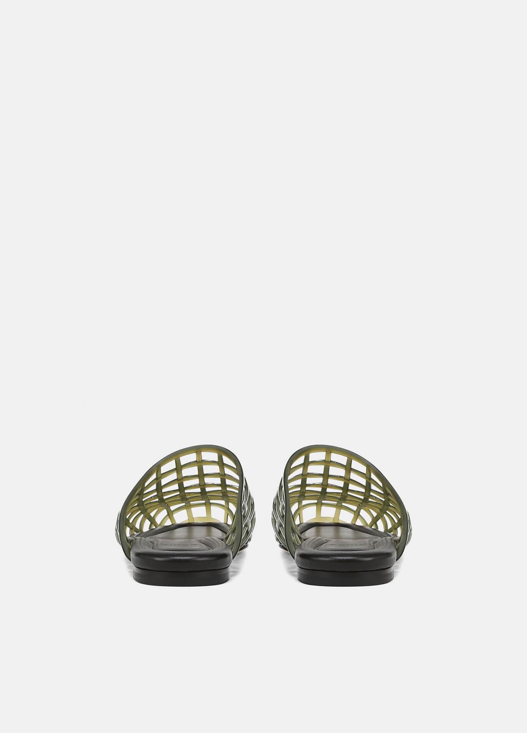 Barcelona Jelly Sandal in Sandals CHIVE | VINCE Women