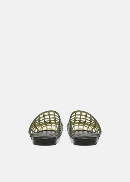 Barcelona Jelly Sandal in Sandals CHIVE | VINCE Women