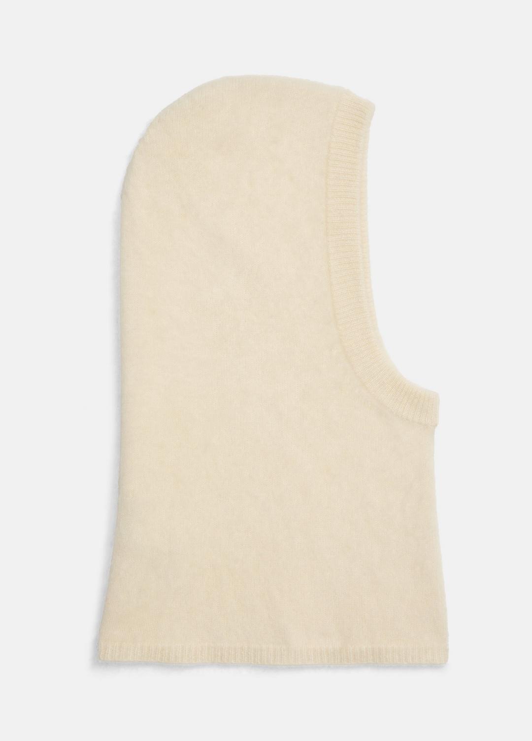 Brushed Cashmere Balaclava in Scarves & Hats IVORY | VINCE Women