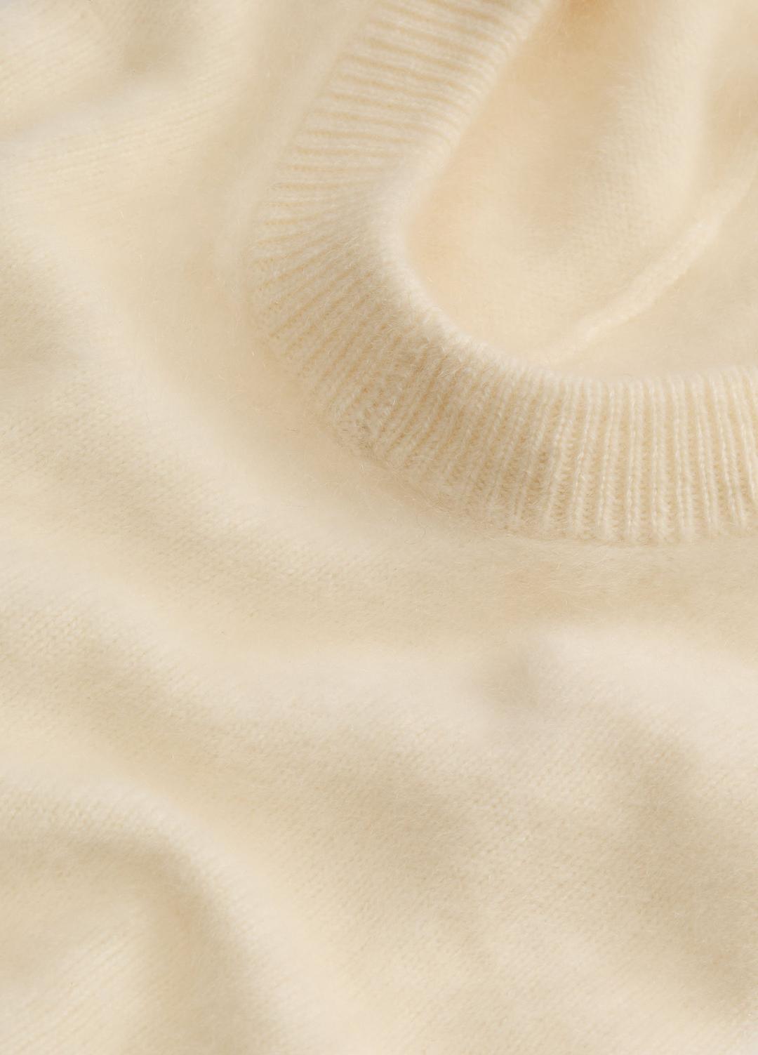 Brushed Cashmere Balaclava in Scarves & Hats IVORY | VINCE Women
