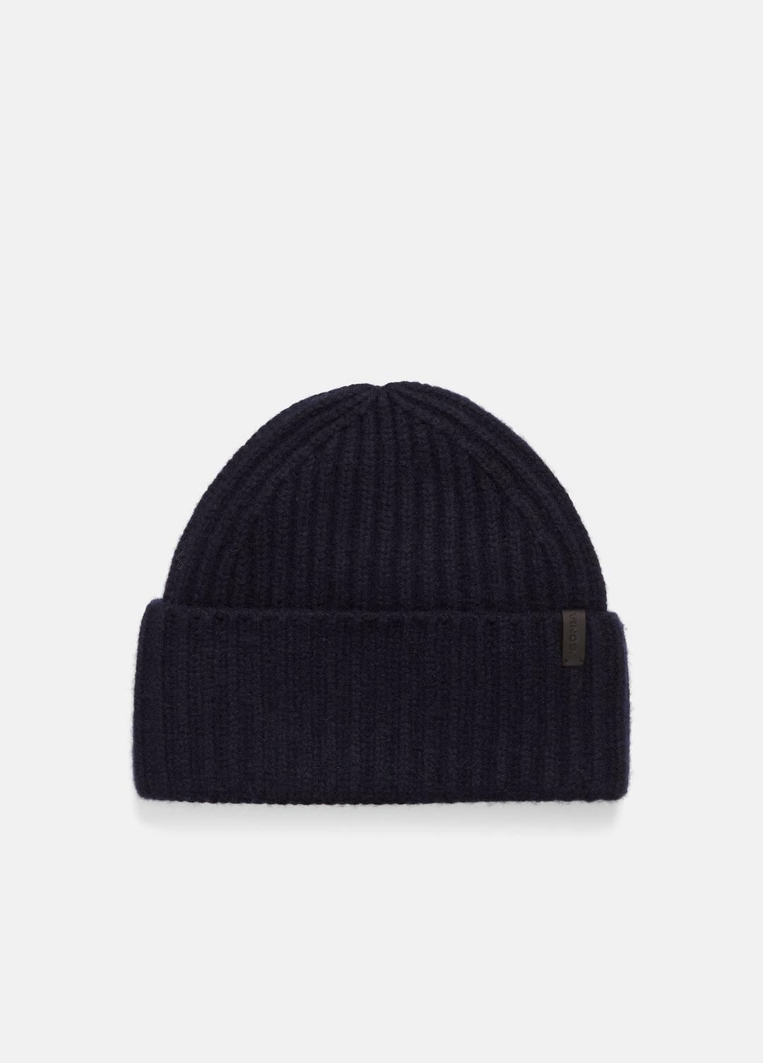 Plush Cashmere Chunky-Knit Beanie in Scarves & Hats COASTAL BLUE | VINCE Women
