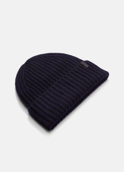 Plush Cashmere Chunky-Knit Beanie in Scarves & Hats COASTAL BLUE | VINCE Women