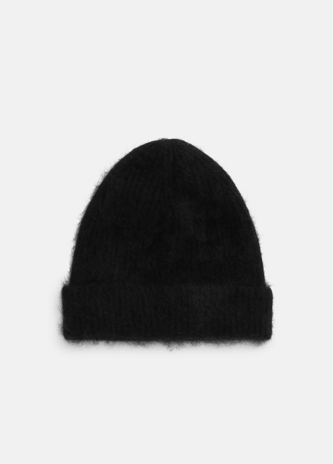 Brushed Cashmere Beanie in Scarves & Hats BLACK | VINCE Women