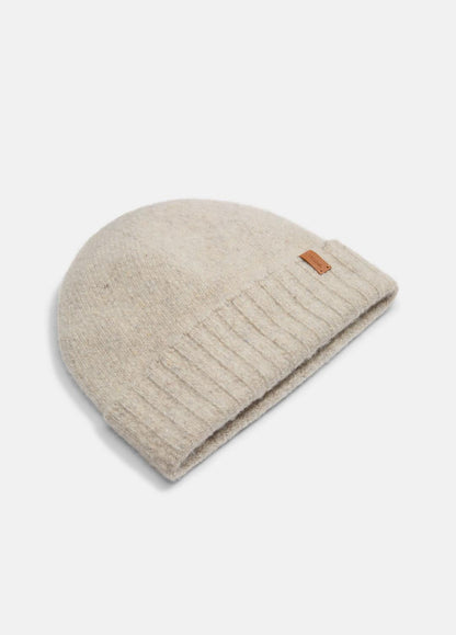 Donegal Cashmere Jersey Beanie in Scarves & Hats BISCUIT | VINCE Women