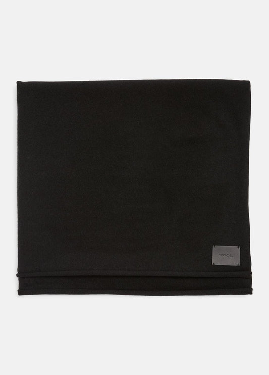 Plush Cashmere Blanket Wrap in Scarves & Hats BLACK | VINCE Women