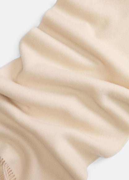 Double-Face Cashmere Scarf in Scarves & Hats IVORY | VINCE Women