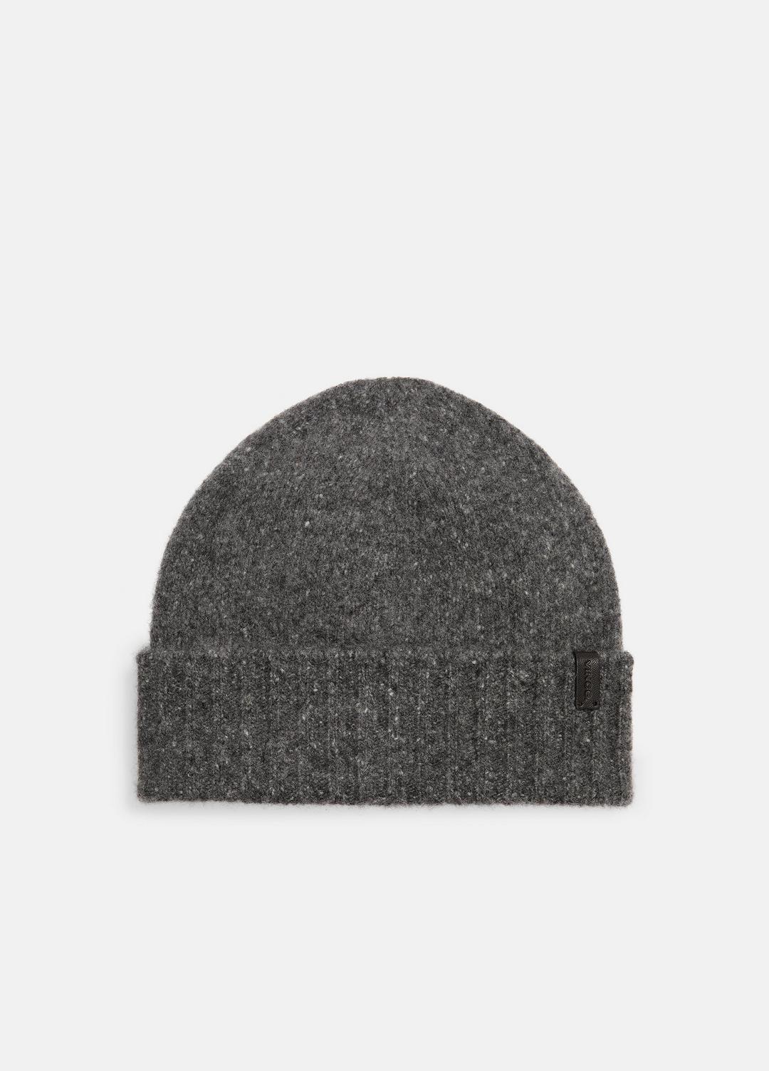 Donegal Cashmere Jersey Beanie in Scarves & Hats CHARCOAL | VINCE Women
