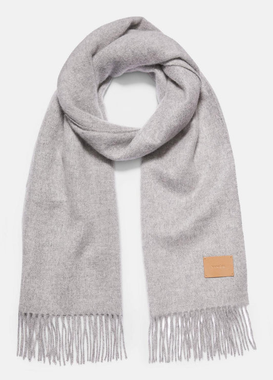 Double-Face Cashmere Scarf in Scarves & Hats GREY | VINCE Women