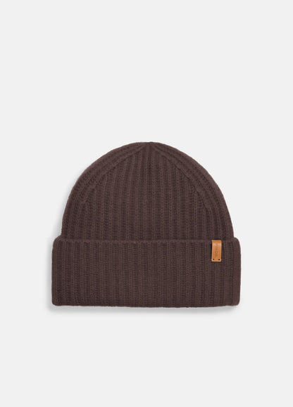 Plush Cashmere Chunky-Knit Beanie in Scarves & Hats TRUFFLE | VINCE Women