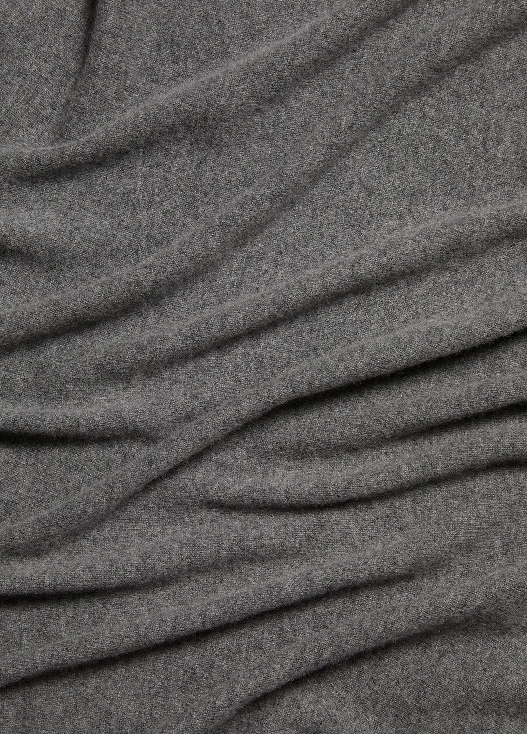Plush Cashmere Blanket Wrap in Scarves & Hats MEDIUM HEATHER GREY | VINCE Women