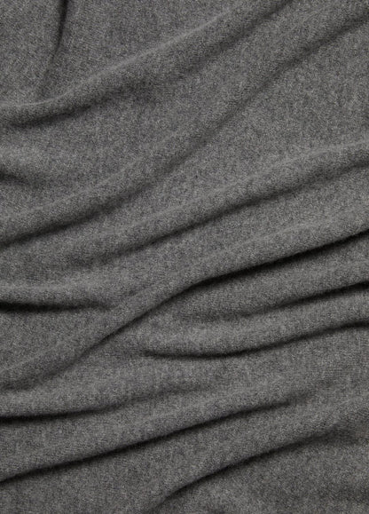 Plush Cashmere Blanket Wrap in Scarves & Hats MEDIUM HEATHER GREY | VINCE Women