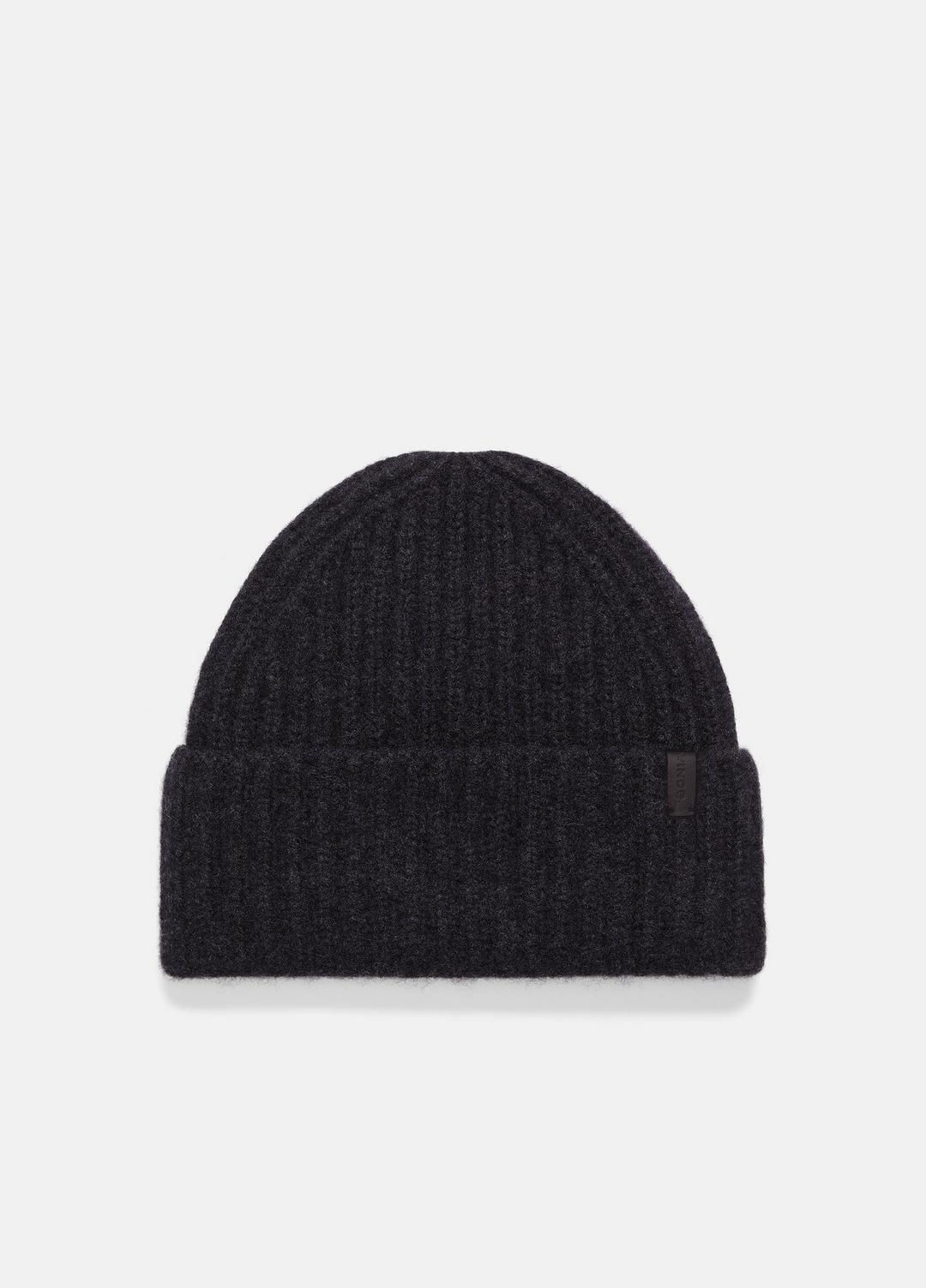 Plush Cashmere Chunky-Knit Beanie in Scarves & Hats H CHARCOAL | VINCE Women