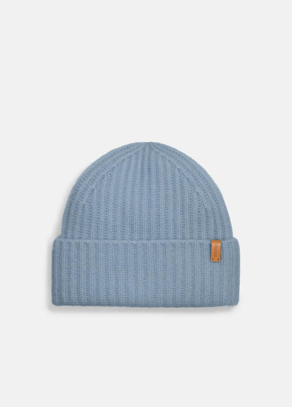 Plush Cashmere Chunky-Knit Beanie in Scarves & Hats AMALFI BLUE | VINCE Women