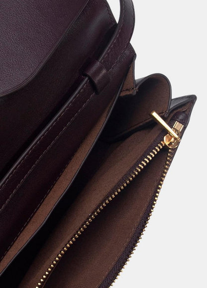 Leather Crossbody Wallet in Handbags FIG | VINCE Women