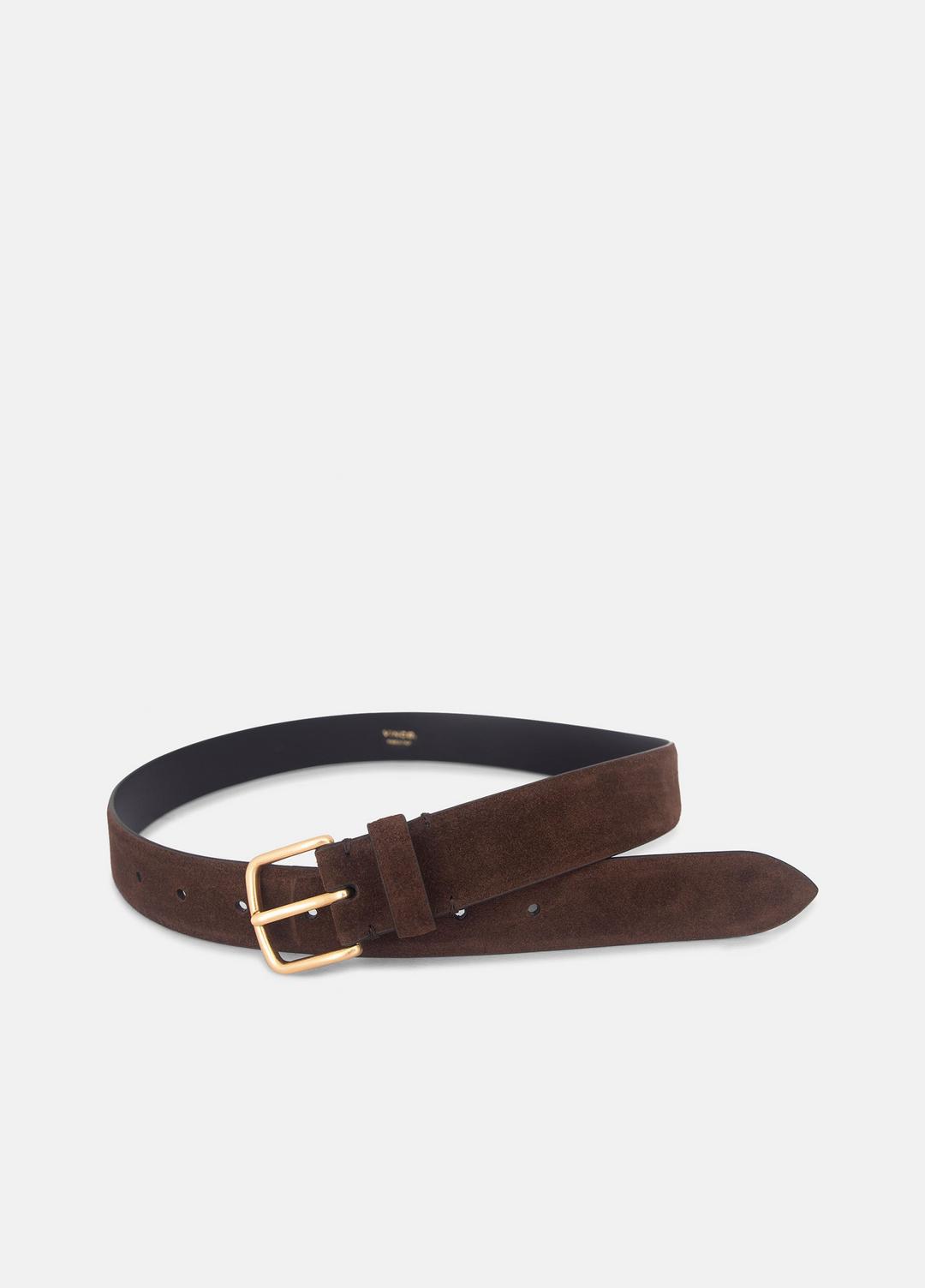 Women’s 32mm Suede Belt in Belts ESPRESSO | VINCE Women