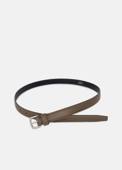 Women’s 20mm Stitched Leather Belt in Belts HAZEL VINE | VINCE Women