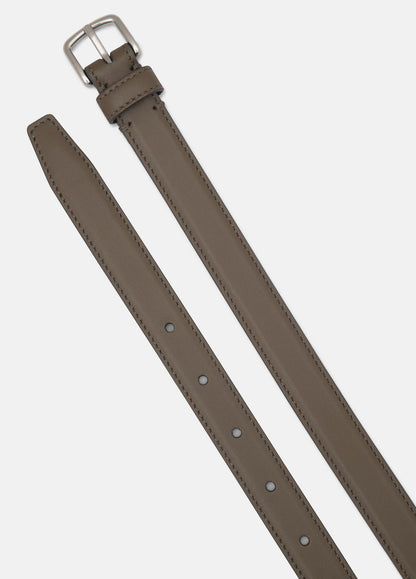 Women’s 20mm Stitched Leather Belt in Belts HAZEL VINE | VINCE Women