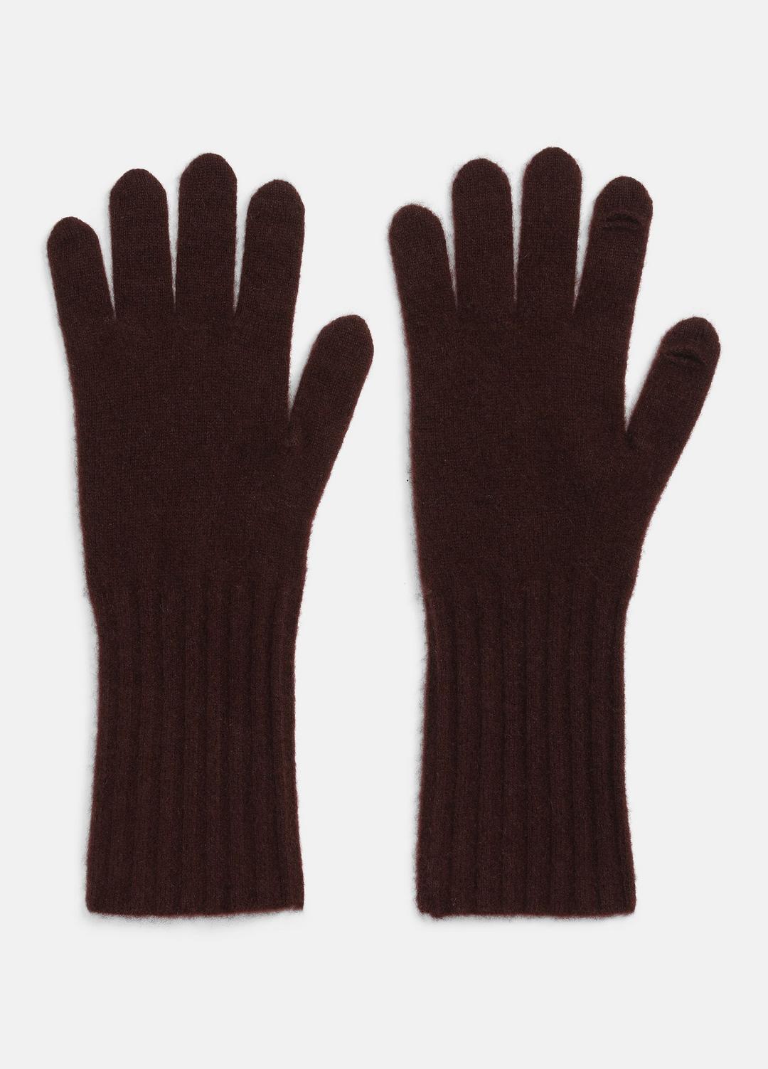 Plush Cashmere Gloves in Gloves FIG | VINCE Women
