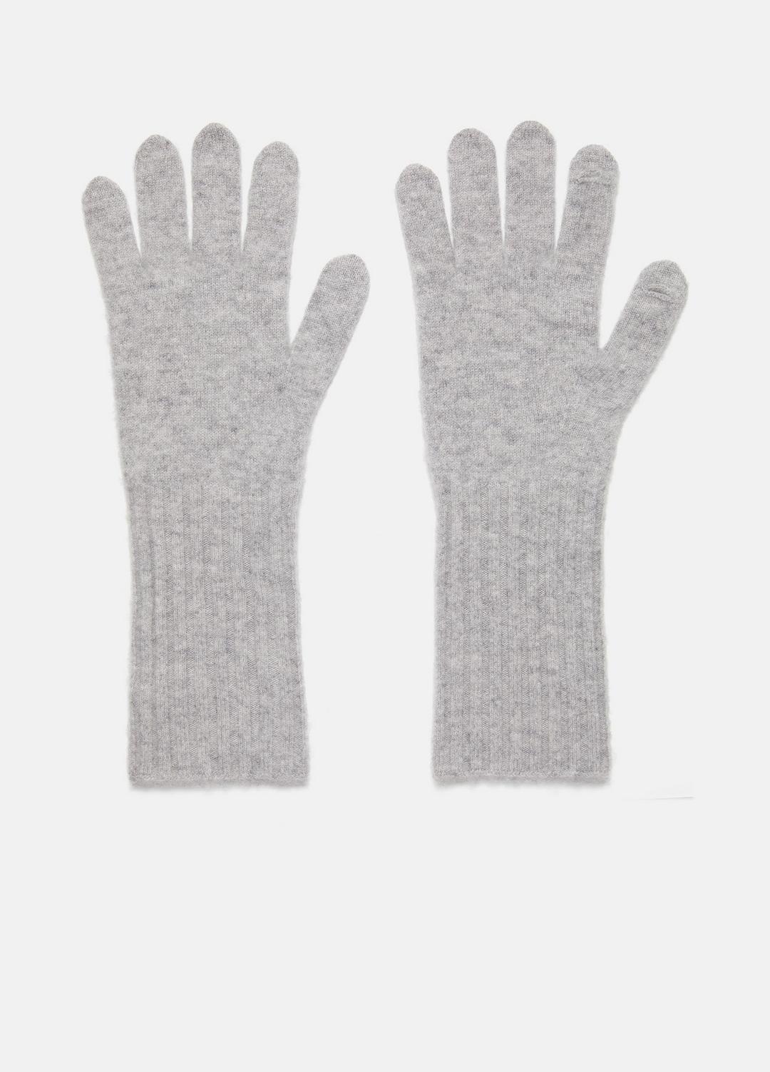 Plush Cashmere Gloves in Gloves GREY | VINCE Women