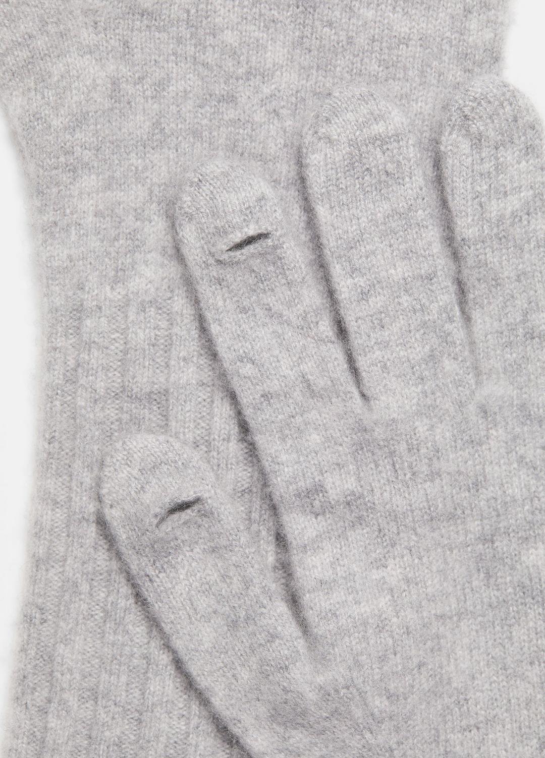 Plush Cashmere Gloves in Gloves GREY | VINCE Women