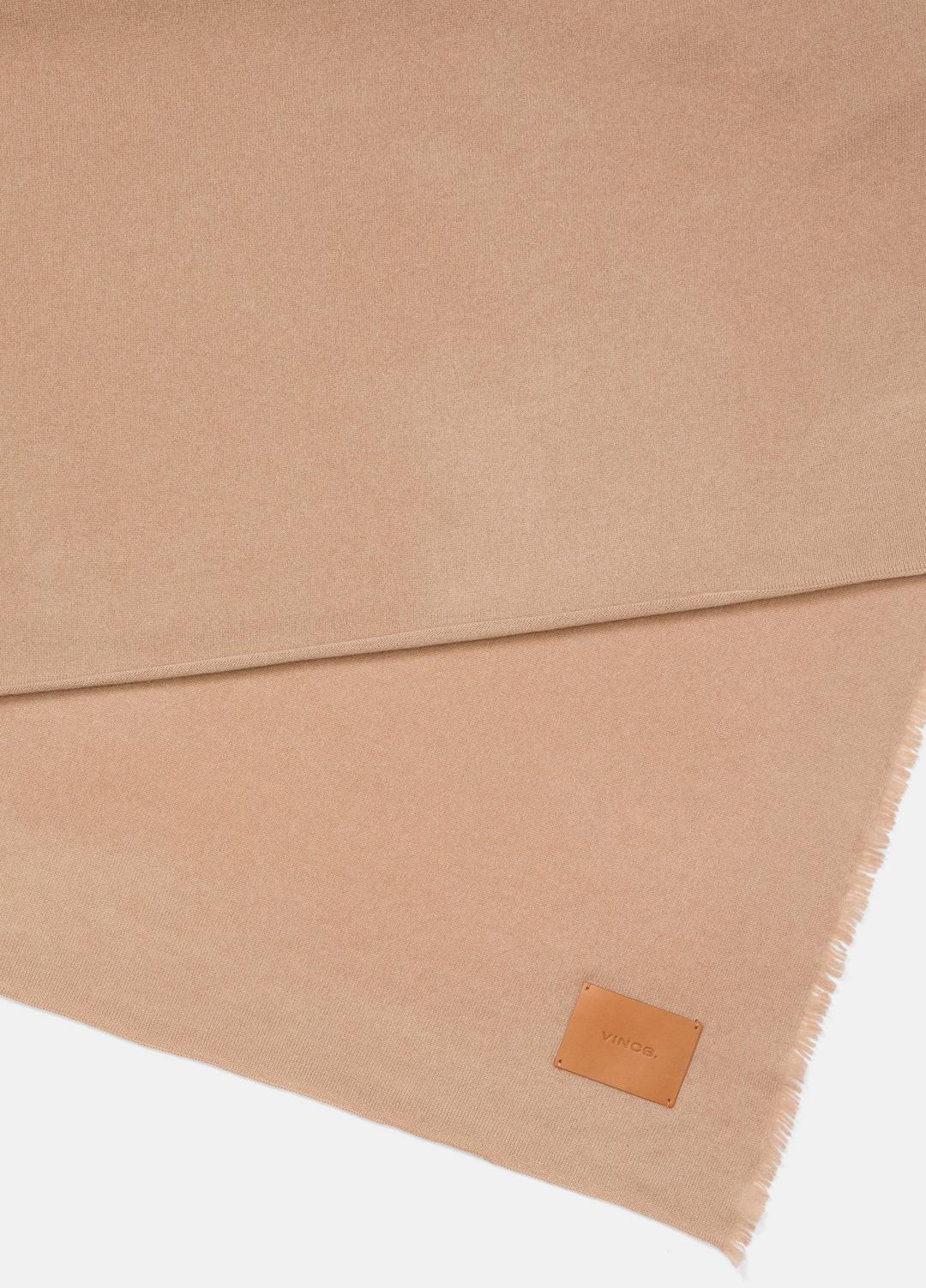 Cashmere Reverse Jersey Throw in Pillows & Blankets CAMEL | VINCE Women