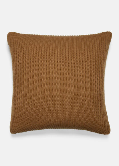 Wool and Cashmere Cardigan-Stitch Pillow in Pillows & Blankets MINK | VINCE Women