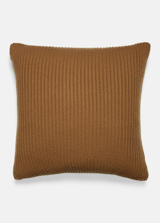 Wool and Cashmere Cardigan-Stitch Pillow in Pillows & Blankets MINK | VINCE Women
