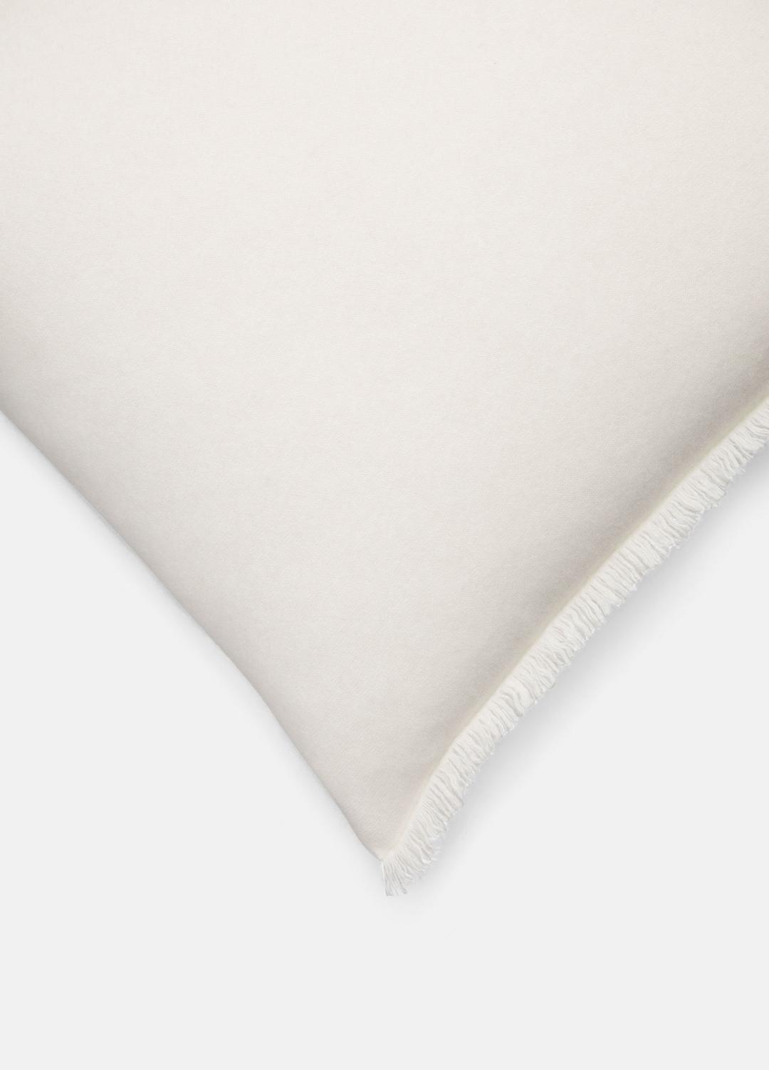 Cashmere Reverse Jersey Pillow in Pillows & Blankets BLANC | VINCE Women