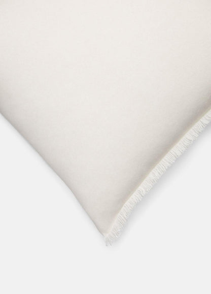 Cashmere Reverse Jersey Pillow in Pillows & Blankets BLANC | VINCE Women