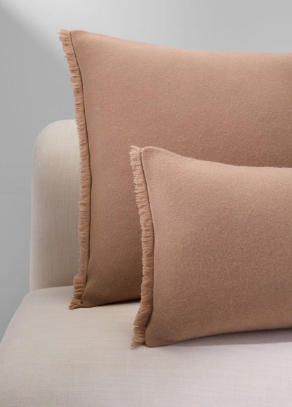 Cashmere Reverse Jersey Pillow in Pillows & Blankets CAMEL | VINCE Women