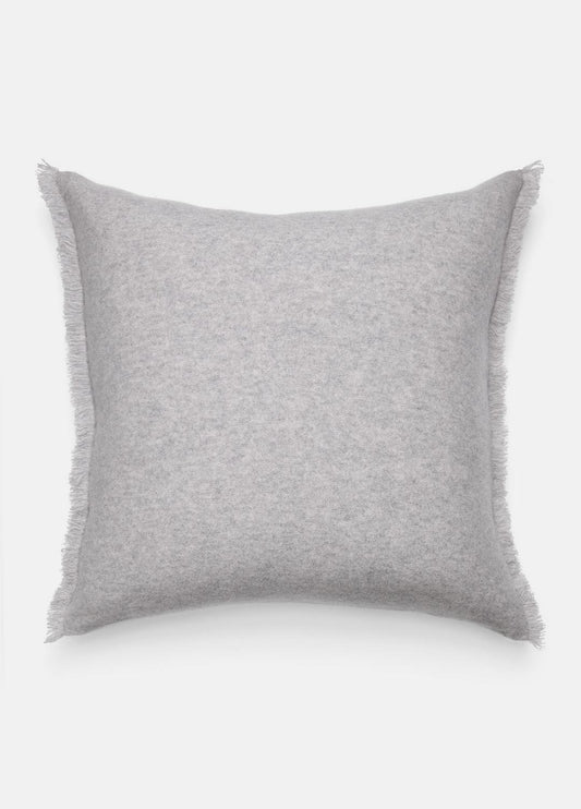 Cashmere Reverse Jersey Pillow in Pillows & Blankets HEATHER GREY | VINCE Women