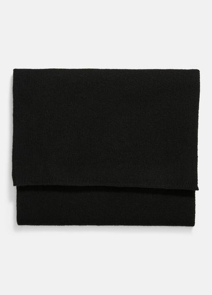 Featherweight Cashmere Travel Wrap in Accessories BLACK | VINCE Women