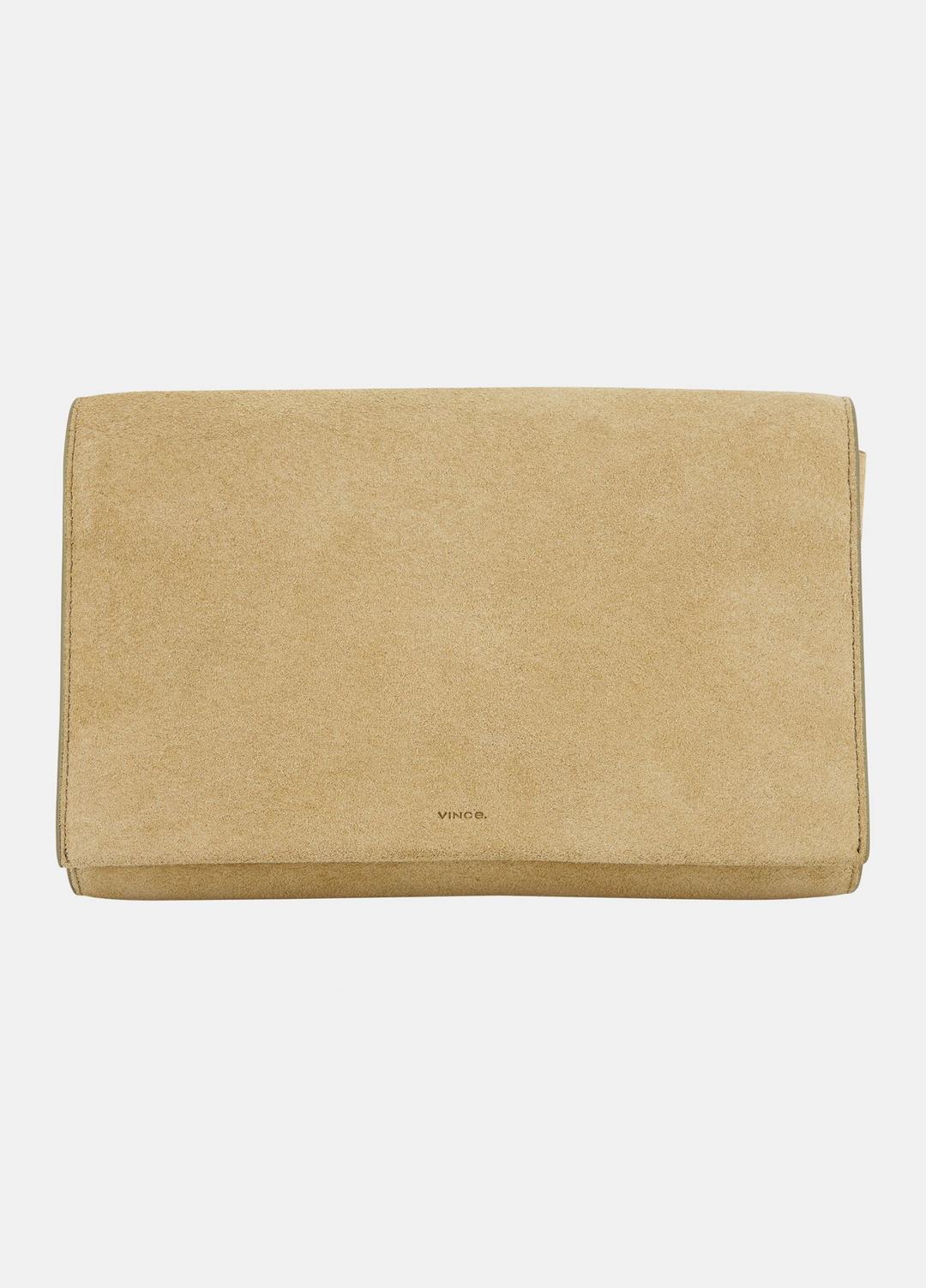 Suede Crossbody Wallet in Leather & Suede SANDTRAIL | VINCE Women