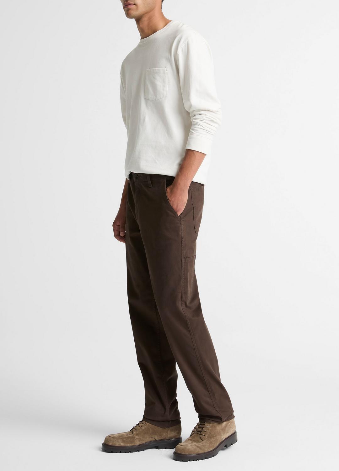 Owen Athletic Stretch-Cotton Utility Pant in Trousers MISSION | VINCE Men
