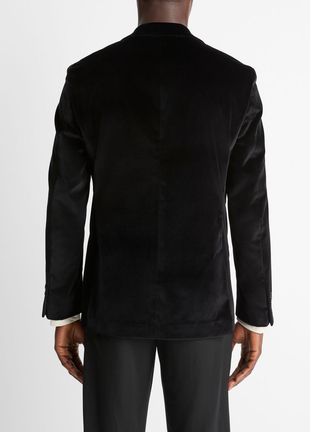 Cotton Velvet Classic Sport Coat in Blazers BLACK | VINCE Men