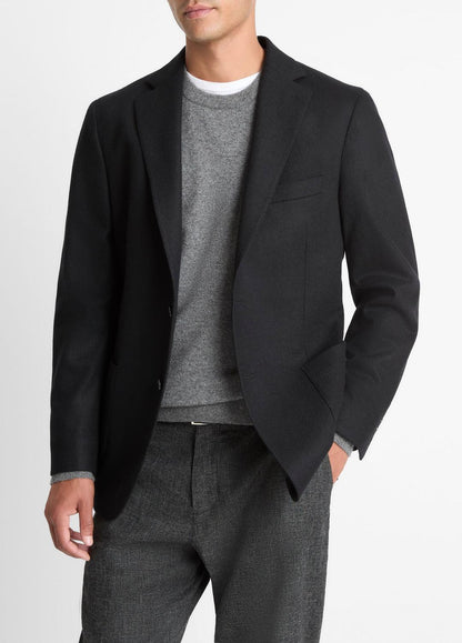 Cashmere Relaxed Sport Coat in Blazers BLACK | VINCE Men