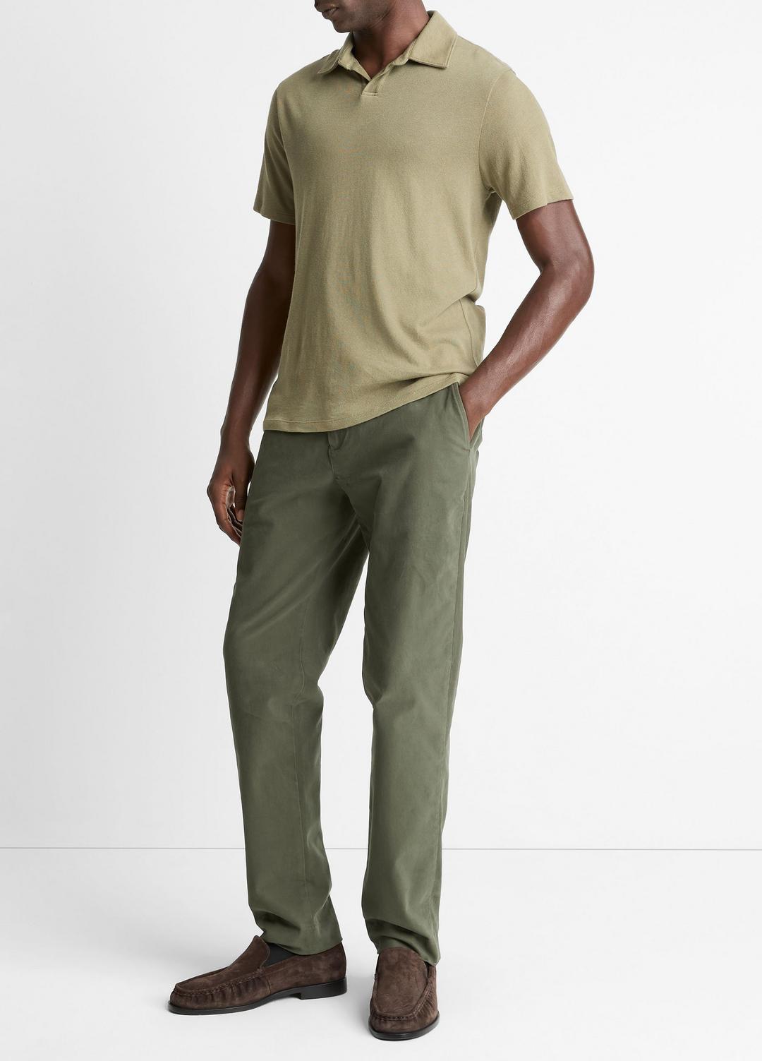 Owen Athletic Stretch-Cotton Pant in Trousers SYCAMORE | VINCE Men