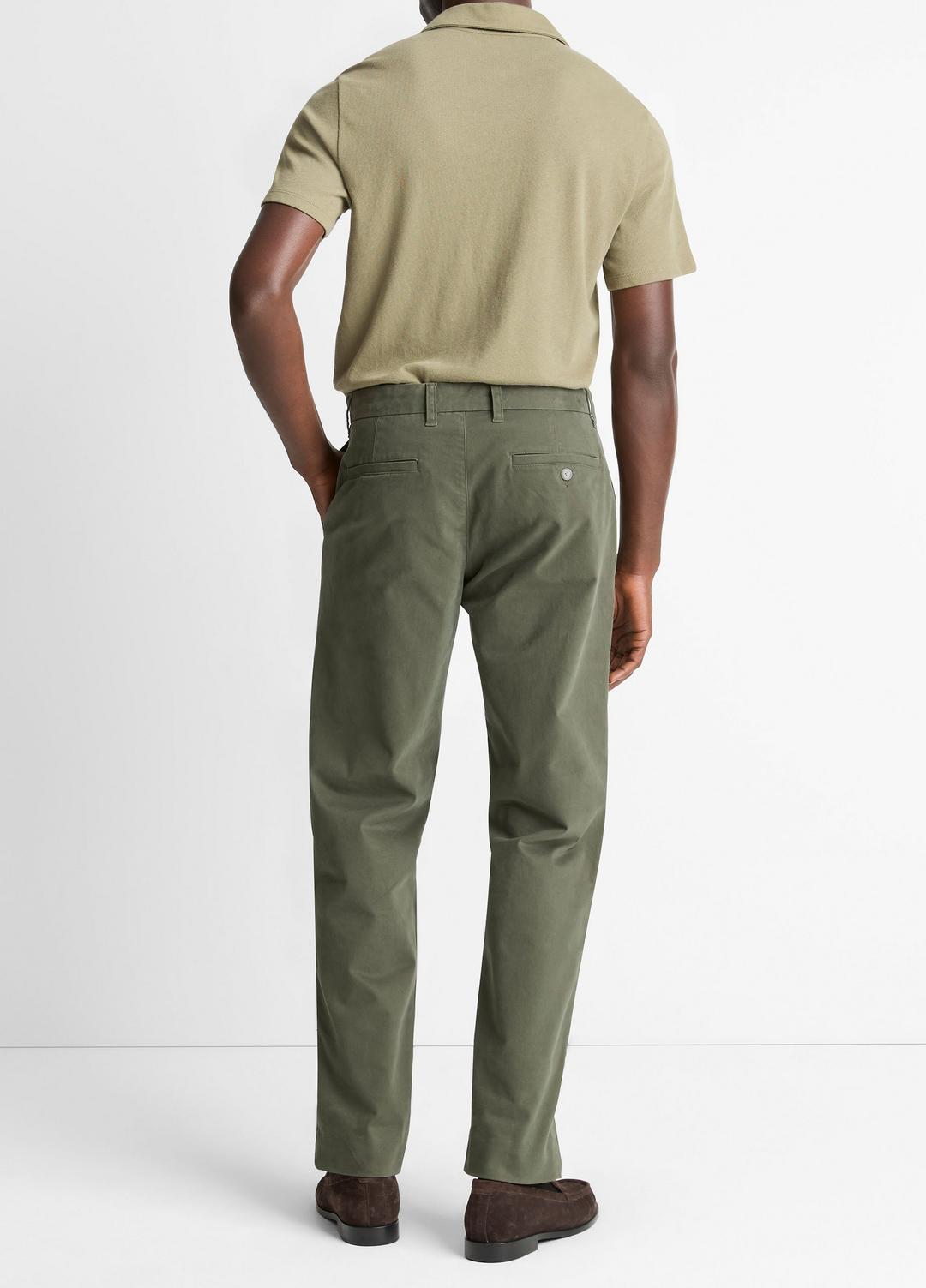 Owen Athletic Stretch-Cotton Pant in Trousers SYCAMORE | VINCE Men