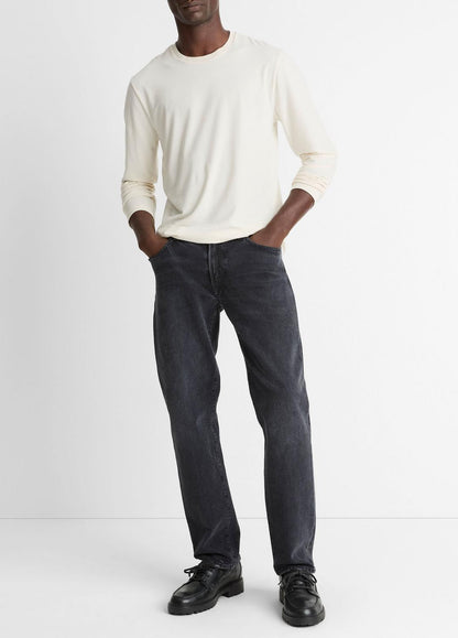 Triblend Jersey Long-Sleeve T-Shirt in Long Sleeve BONE | VINCE Men