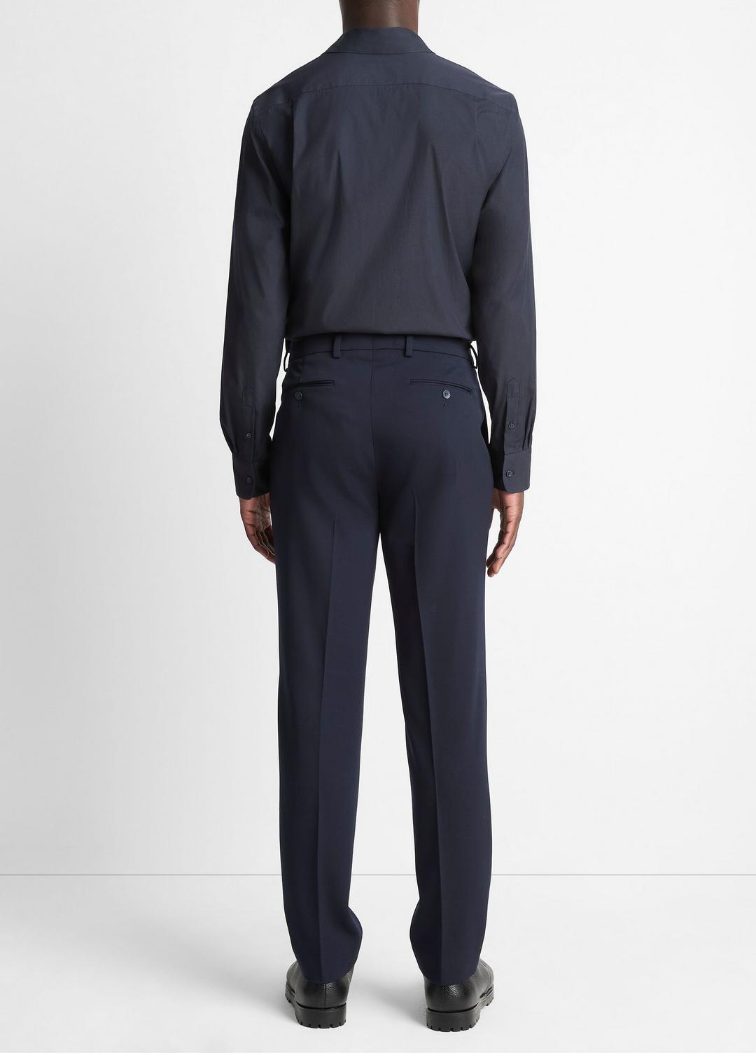Stretch-Wool Classic Pant in Trousers COASTAL BLUE | VINCE Men