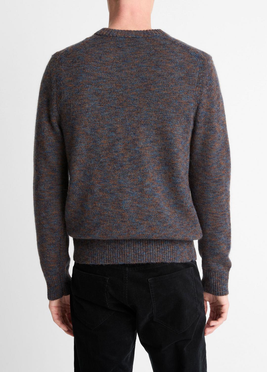 Multi-Mix Alpaca-Merino Wool Sweater in Crew Neck COASTAL COMBO | VINCE Men