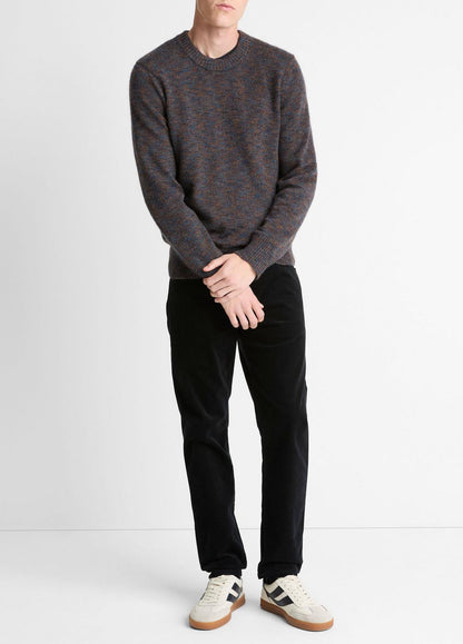 Multi-Mix Alpaca-Merino Wool Sweater in Crew Neck COASTAL COMBO | VINCE Men